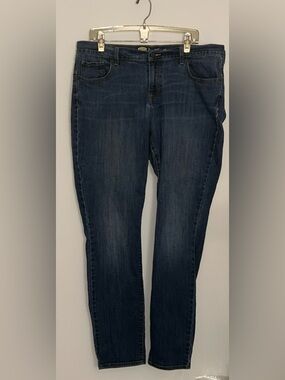 Old Navy Dark Blue Straight Leg Jeans